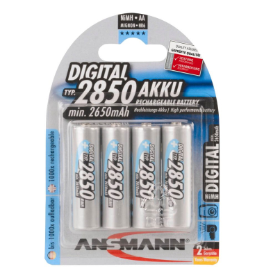 Akkumulatoren Mignon AA 2.650 mAh 1 Pack  