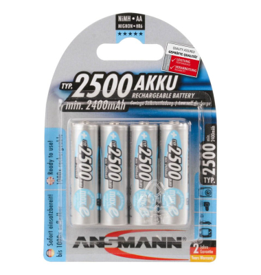 Akkus, AA / Mignon / HR06, 1,2 Volt