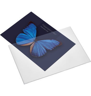 Sichttasche magnetofix DIN A4 quer Kunststoff transparent