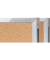 Schaukasten SP 1215324 12 x A4 Korkrückwand braun