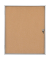 Schaukasten SP 1215324 12 x A4 Korkrückwand braun