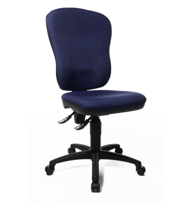 Bürostuhl Point 80, dunkelblau / schwarz, bis 110kg