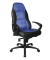 Chefsessel Speed Chair mit Armlehnen blau/schwarz