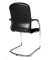 Visitor Open Chair 110 schwarz Schwingstuhl OC690 T20 gepolstert mit Stoffbezug mit Armlehnen
