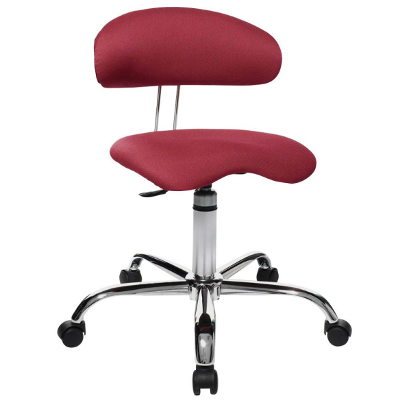 4014296112428 - Hocker ST290W51 Sitness 40 rot mit Rollen höhenverstellbar bis 110kg 4014296112428 Topstar 4014296112428 - Hocker ST290W51 Sitness 40 rot mit Rollen höhenverstellbar bis 110kg 4014296112428 Topstar