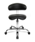 Hocker ST290D10 Sitness 40, schwarz, mit Rollen, höhenverstellbar, bis 110kg