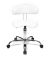 Hocker ST290D16 Sitness 40, weiß, mit Rollen, höhenverstellbar, bis 110kg
