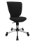 Kinderdrehstuhl Titan Junior 3D, schwarz / silber, bis 60kg