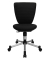 Kinderdrehstuhl Titan Junior 3D, schwarz / silber, bis 60kg