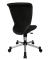 Kinderdrehstuhl Titan Junior 3D, schwarz / silber, bis 60kg