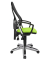 Bürostuhl Point 60 Netz Plus, grün / chrom, mit Armlehnen, bis 110kg