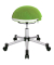 Ballsitz SH17BB5 Sitness Half Ball, grün, mit Rollen, höhenverstellbar, bis 110kg
