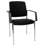 BtoB 10 Besucherstühle schwarz BB190A G20