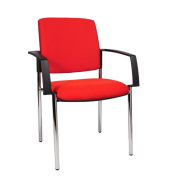 BtoB 10 Besucherstühle rot BB190A G21