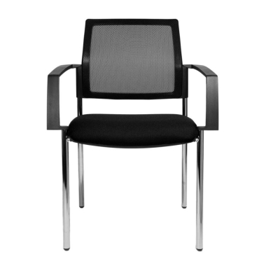 BtoB 10 Besucherstühle schwarz BB290A G200
