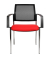 BtoB 10 Besucherstühle rot BB290A G210