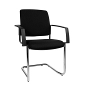 BtoB 20 Besucherstühle schwarz BB390A G20