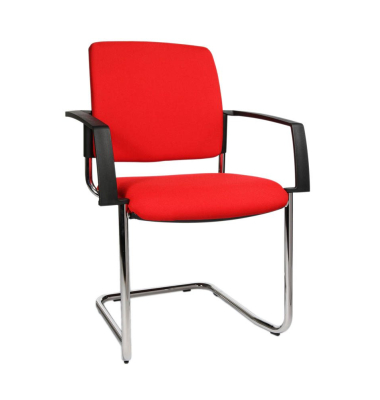 BtoB 20 Besucherstühle rot BB390A G21