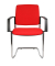 BtoB 20 Besucherstühle rot BB390A G21