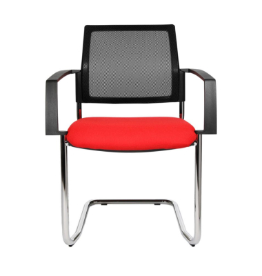 BtoB 20 Besucherstühle rot BB490A G210