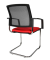 BtoB 20 Besucherstühle rot BB490A G210