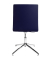 Visitor Cube blau Besucherstuhl EA290L58 gepolstert mit Stoffbezug ohne Armlehnen