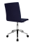 Cube Besucherstuhl blau