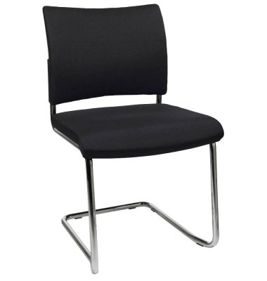Visit 20 Besucherstühle schwarz NV390 G20