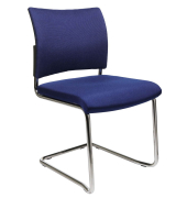 Visit 20 Besucherstühle blau NV390 G26