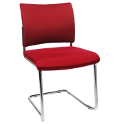 Visit 20 Besucherstühle rot NV390 G21