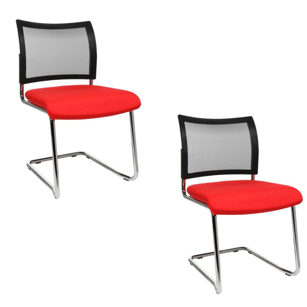 4014296334837 - Visit 20 Net Besucherstühle rot NV490 G210 4014296334837 NV490 G210 2 Stück 4014296334837 - Visit 20 Net Besucherstühle rot NV490 G210 4014296334837 NV490 G210 2 Stück
