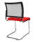 Visit 20 Net Besucherstühle rot NV490 G210