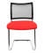 Visit 20 Net Besucherstühle rot NV490 G210