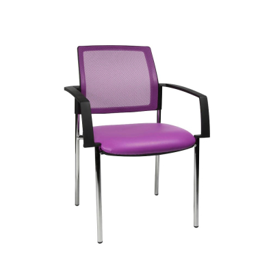 BtoB 10 Besucherstühle lila BB290A S07