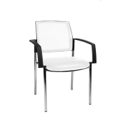 BtoB 10 Besucherstühle weiß BB290A S03