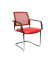 BtoB 20 Besucherstühle rot BB490A S01