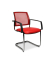 BtoB 20 Besucherstühle rot BB490A S01