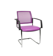 BtoB 20 Besucherstühle lila BB490A S07
