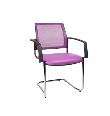 BtoB 20 Besucherstühle lila BB490A S07