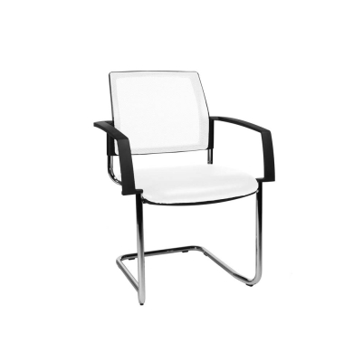 BtoB 20 Besucherstühle weiß BB490A S03