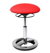 Hocker SU49G21 Sitness Bob basic, rot, höhenverstellbar, bis 110kg