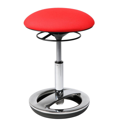 Hocker SU49G21 Sitness Bob basic, rot, höhenverstellbar, bis 110kg