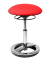 Hocker SU49G21 Sitness Bob basic, rot, höhenverstellbar, bis 110kg