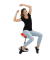 Hocker SU49G21 Sitness Bob basic, rot, höhenverstellbar, bis 110kg