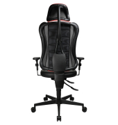 Bürodrehstuhl Sitness RS SR10PDA01X schwarz/rot