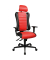 B&uuml;rodrehstuhl Sitness RS, schwarz/rot / schwarz, mit Armlehnen, bis 110kg, mit Kopfst&uuml;tze