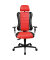 B&uuml;rodrehstuhl Sitness RS, schwarz/rot / schwarz, mit Armlehnen, bis 110kg, mit Kopfst&uuml;tze