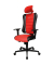 B&uuml;rodrehstuhl Sitness RS, schwarz/rot / schwarz, mit Armlehnen, bis 110kg, mit Kopfst&uuml;tze
