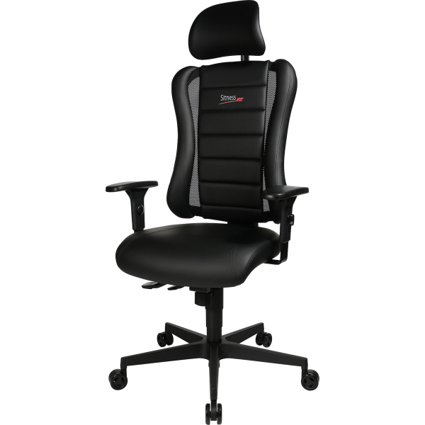 4014296492834 - Gaming Stuhl SITNESS RS 3D-Sitzfläche Synchronmechanik Sitzzeit 8 Std schwarz schwarz