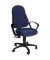 Bürodrehstuhl Wellpoint 10 ohne Armlehnen blau 